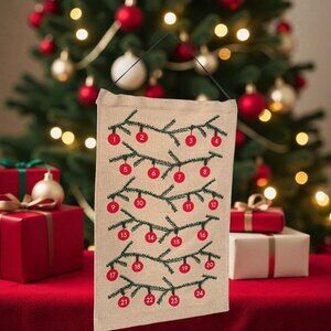 IKEA VINTERFINT Natural Advent calendar, 24 Loops